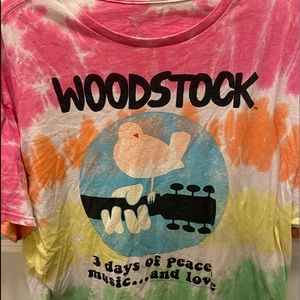 Woodstock print tee